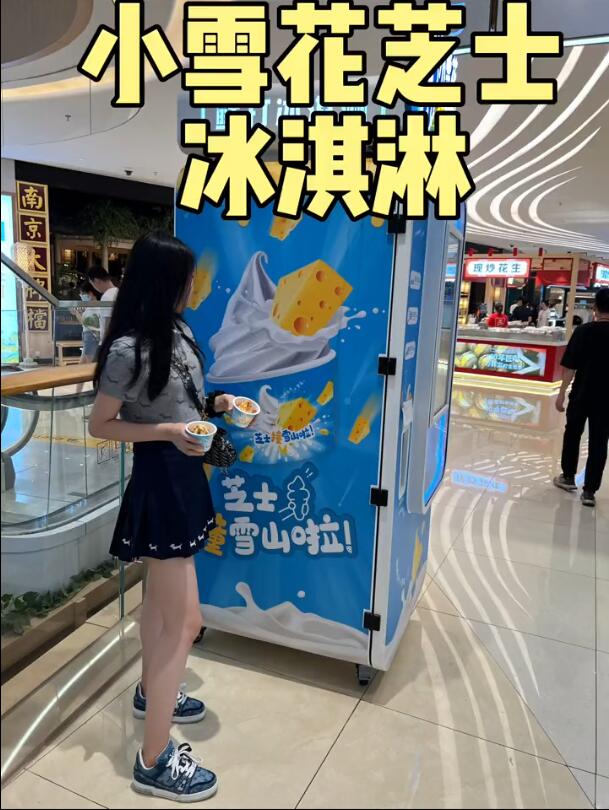 冰淇淋机器人自动售卖机多少钱,价格解析与市场趋势